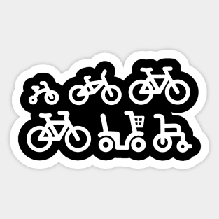 Evolution mountain bike MTB ATB biking bicycle Sticker